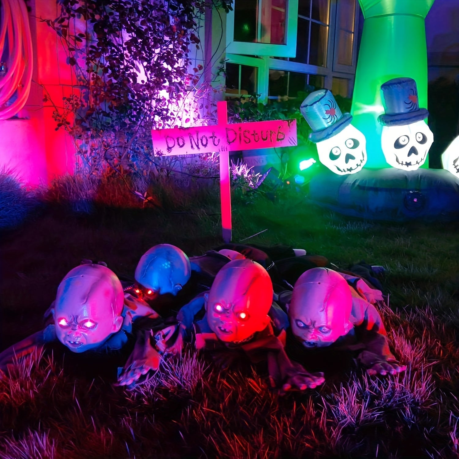 Halloween Crawling Ghost Decoration