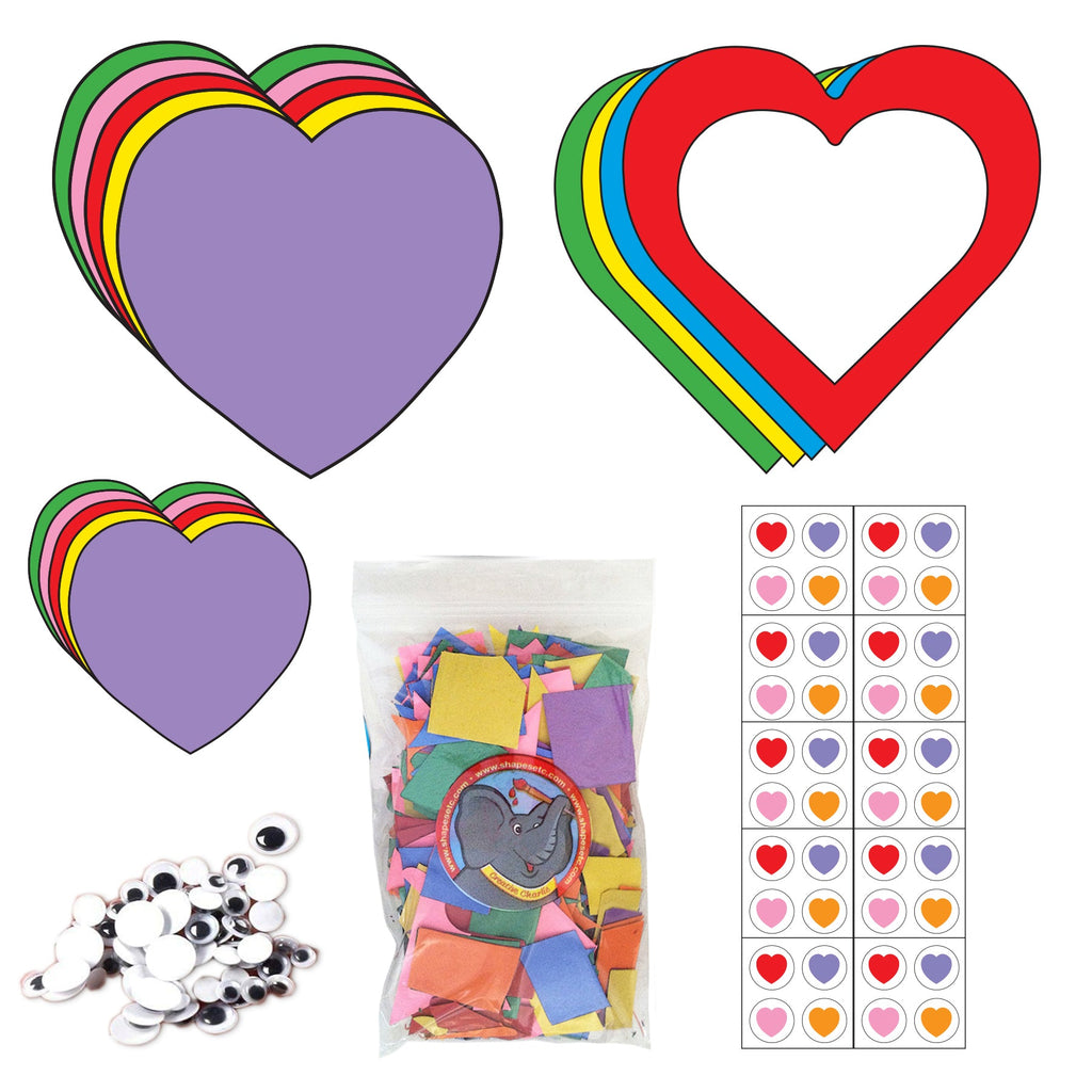 SHAPES ETC. Valentine's Deluxe Activity Kit