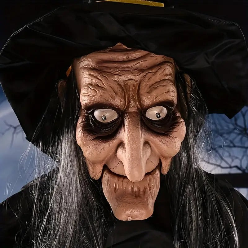 Witch Robot Halloween Decoration